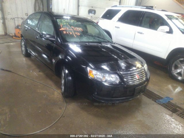 1G8AZ52F75Z113952 - 2005 SATURN ION LEVEL 2 Black photo 1