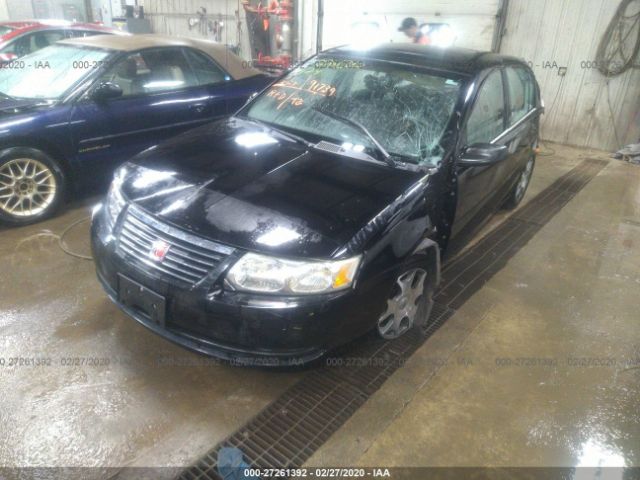 1G8AZ52F75Z113952 - 2005 SATURN ION LEVEL 2 Black photo 2
