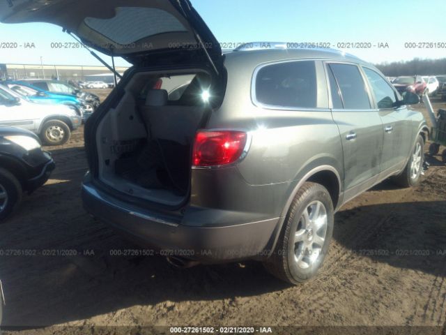 5GALRBED0AJ227728 - 2010 BUICK ENCLAVE CXL Gray photo 4