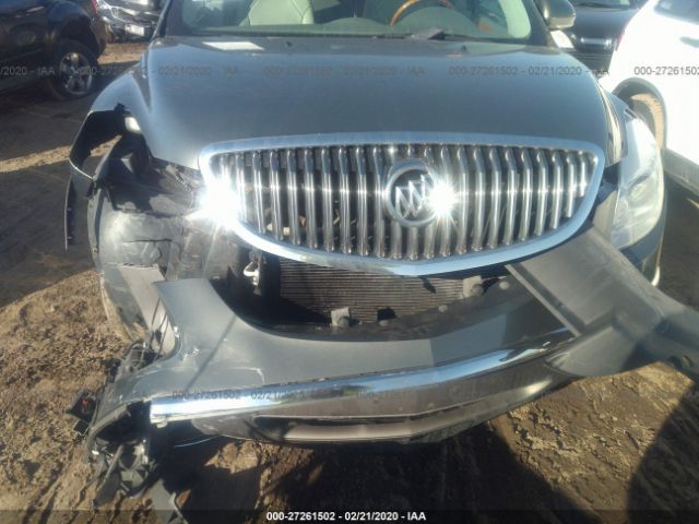 5GALRBED0AJ227728 - 2010 BUICK ENCLAVE CXL Gray photo 6