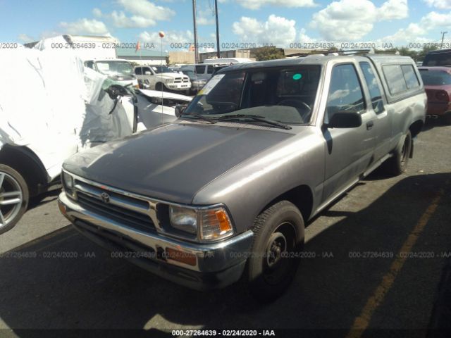 JT4RN93PXS5113286 - 1995 TOYOTA PICKUP 1/2 TON EX LNG WHLBASE/DX Gray photo 2