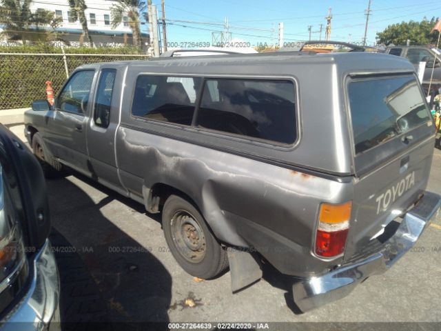 JT4RN93PXS5113286 - 1995 TOYOTA PICKUP 1/2 TON EX LNG WHLBASE/DX Gray photo 3