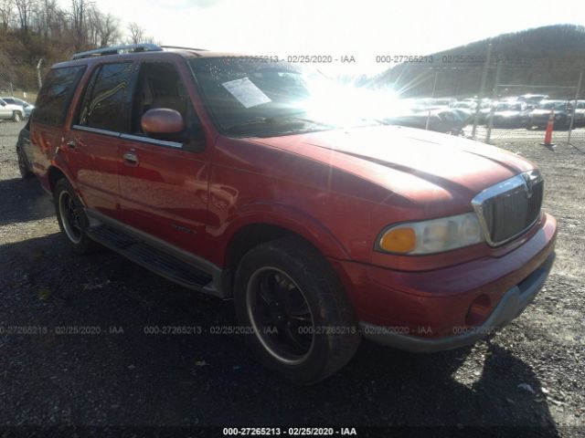 5LMFU28RX1LJ16926 - 2001 LINCOLN NAVIGATOR  Red photo 1