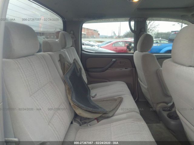 5TBDT44186S542240 - 2006 TOYOTA TUNDRA DOUBLE CAB SR5 White photo 8