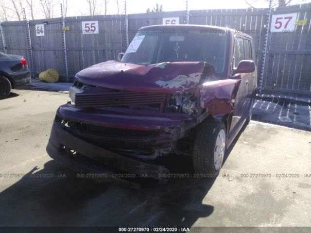 JTLKT324964113372 - 2006 TOYOTA SCION XB 红色 照片 6