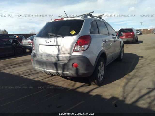 3GNAL2EK4CS649564 - 2012 CHEVROLET CAPTIVA SPORT/LS Silver photo 4