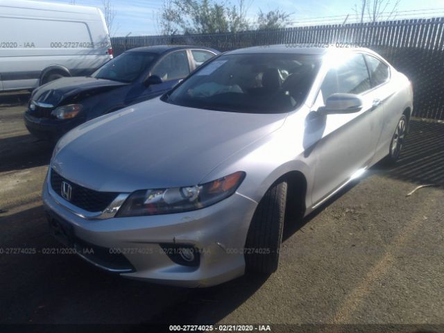 1HGCT1B88DA018941 - 2013 HONDA ACCORD EXL Silver photo 2