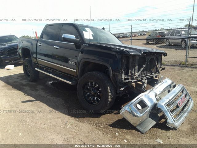 3GTP1VEC9EG568861 - 2014 GMC SIERRA C1500 SLT Black photo 1