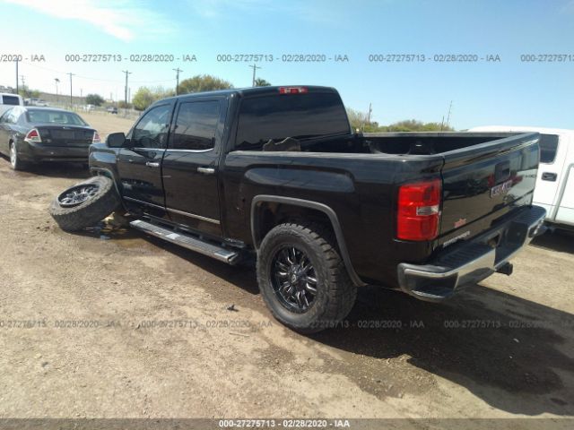 3GTP1VEC9EG568861 - 2014 GMC SIERRA C1500 SLT Black photo 3