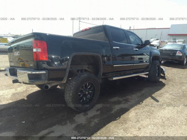 3GTP1VEC9EG568861 - 2014 GMC SIERRA C1500 SLT Black photo 4