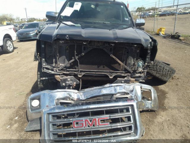 3GTP1VEC9EG568861 - 2014 GMC SIERRA C1500 SLT Black photo 6