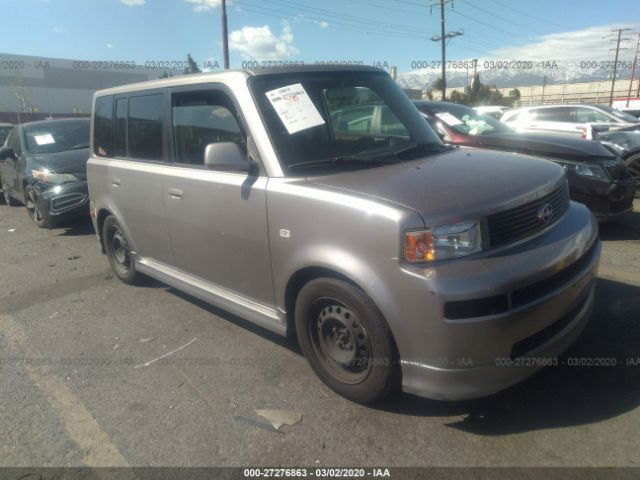 JTLKT324140145320 - 2004 TOYOTA SCION XB Gray photo 1