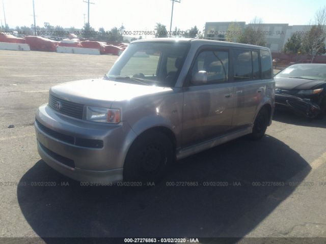 JTLKT324140145320 - 2004 TOYOTA SCION XB Gray photo 2