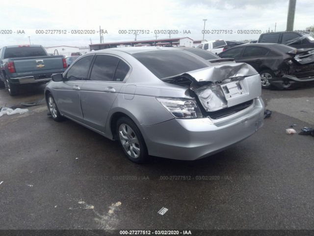 JHMCP26808C053498 - 2008 HONDA ACCORD EXL Silver photo 3