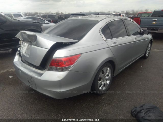 JHMCP26808C053498 - 2008 HONDA ACCORD EXL Silver photo 4