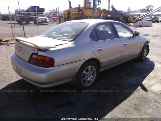 19UUA5670YA031899 - 2000 ACURA 3.2TL  Gold photo 4