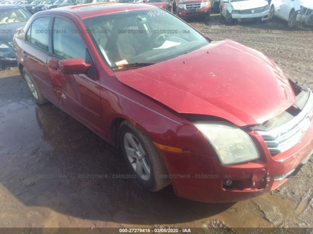 3FAHP07Z99R122118 - 2009 FORD FUSION SE Red photo 1