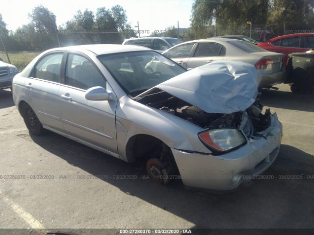 KNAFE122065290216 - 2006 KIA SPECTRA LX/EX Silver photo 1