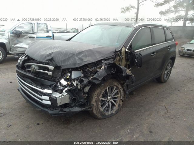 5TDKZRFH7KS553678 - 2019 TOYOTA HIGHLANDER SE/XLE Black photo 6