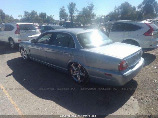 SAJWA79B68SH21979 - 2008 JAGUAR XJ8 L Blue photo 3