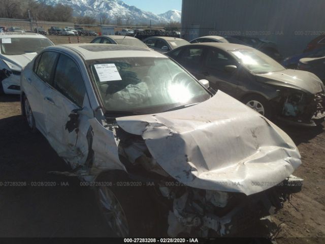 1HGCR2F89EA077299 - 2014 HONDA ACCORD EXL White photo 1