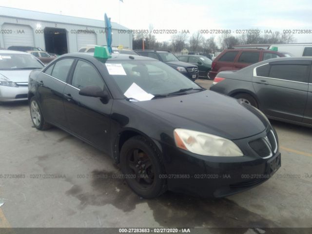 1G2ZG57B584242539 - 2008 PONTIAC G6 SE Black photo 1