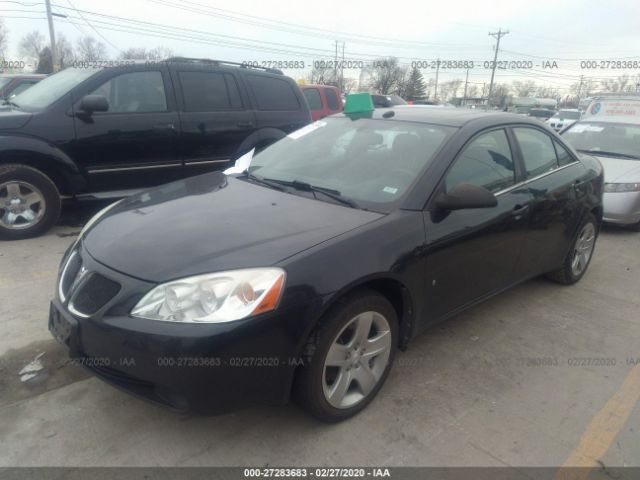 1G2ZG57B584242539 - 2008 PONTIAC G6 SE Black photo 2