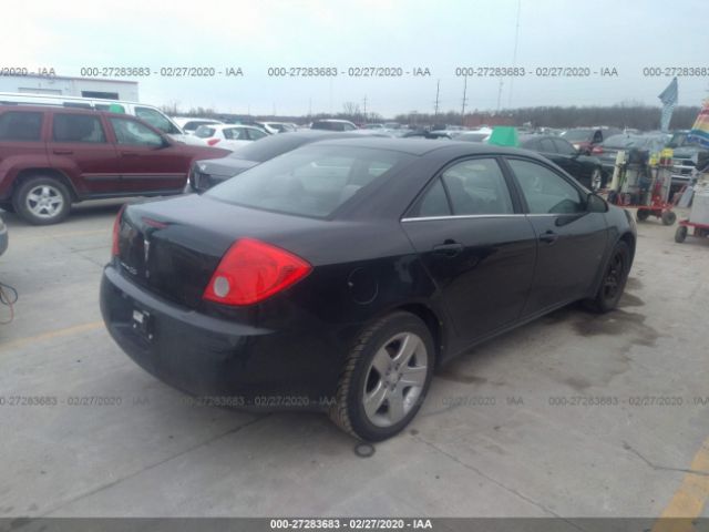 1G2ZG57B584242539 - 2008 PONTIAC G6 SE Black photo 4