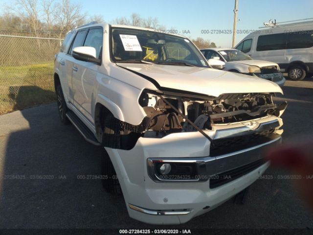 JTEZU5JRXF5104637 - 2015 TOYOTA 4RUNNER SR5/LIMITED White photo 1