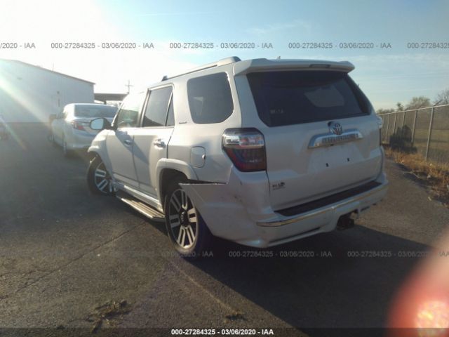 JTEZU5JRXF5104637 - 2015 TOYOTA 4RUNNER SR5/LIMITED White photo 3