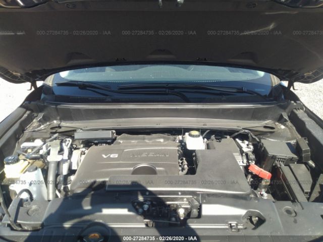 5N1DR2AN4LC590327 - 2020 NISSAN PATHFINDER S 黑色 照片 10