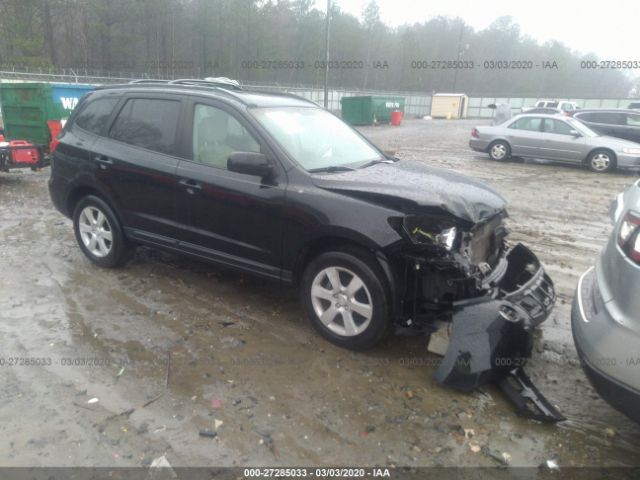 5NMSH13E07H083034 - 2007 HYUNDAI SANTA FE SE/LIMITED Black photo 1