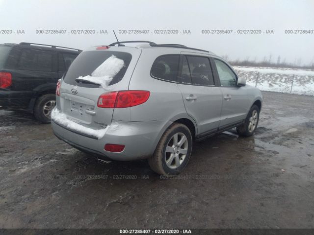 5NMSH73E79H310211 - 2009 HYUNDAI SANTA FE SE/LIMITED Silver photo 4