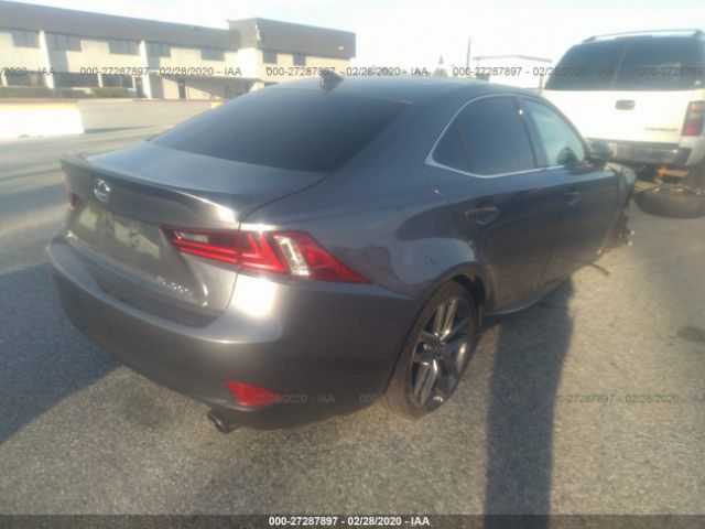 JTHBA1D22G5031429 - 2016 LEXUS IS 200T Gray photo 4