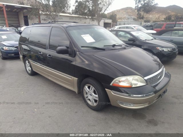 2FMZA53471BA82952 - 2001 FORD WINDSTAR SEL Black photo 1