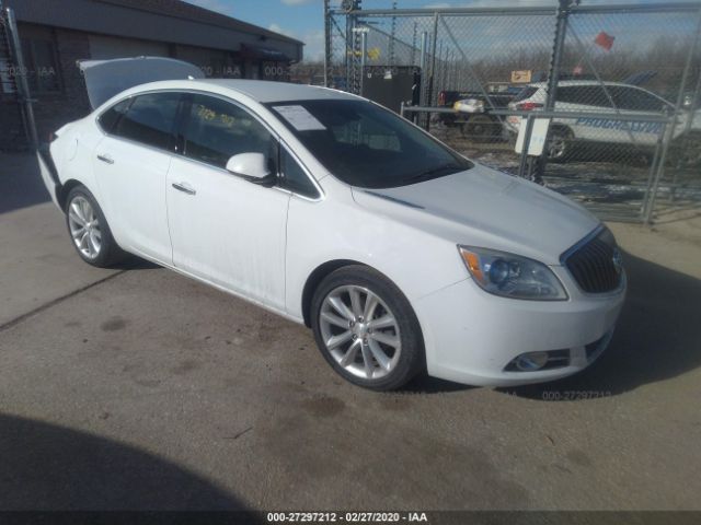 1G4PS5SK3D4162087 - 2013 BUICK VERANO  White photo 1