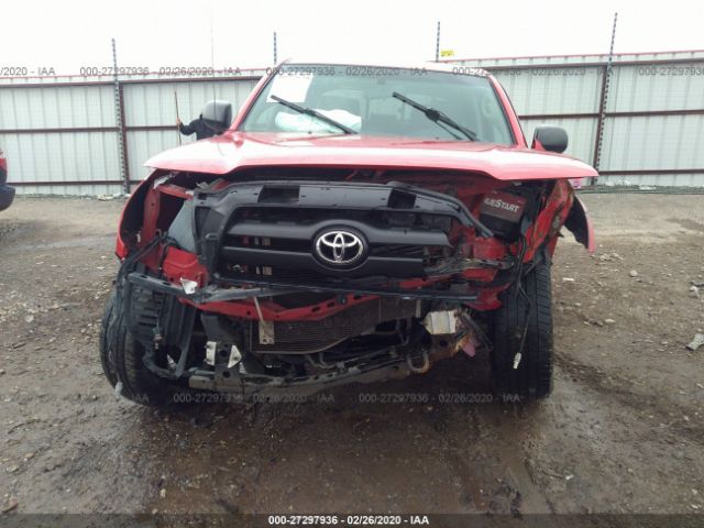 5TEKU72N25Z037525 - 2005 TOYOTA TACOMA DBL CAB PRERUNNER LNG BED Red photo 6