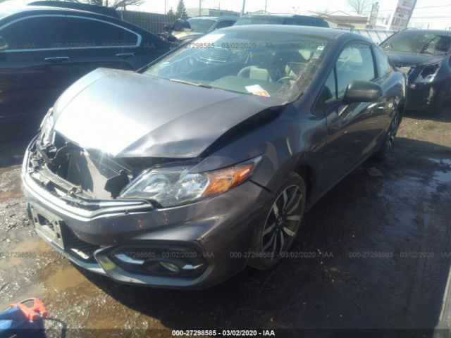 2HGFG3B07FH531626 - 2015 HONDA CIVIC EXL 灰色 照片 2