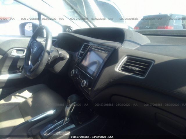 2HGFG3B07FH531626 - 2015 HONDA CIVIC EXL 灰色 照片 5