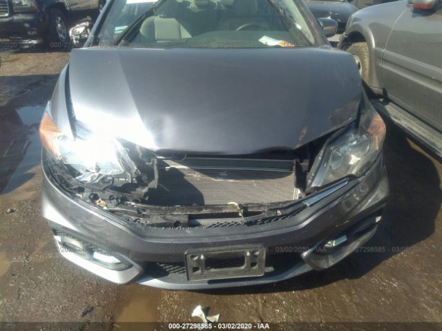 2HGFG3B07FH531626 - 2015 HONDA CIVIC EXL 灰色 照片 6