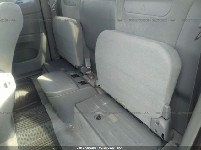 5TETX22N19Z625775 - 2009 TOYOTA TACOMA ACCESS CAB ვერცხლისფერი ფოტო 8