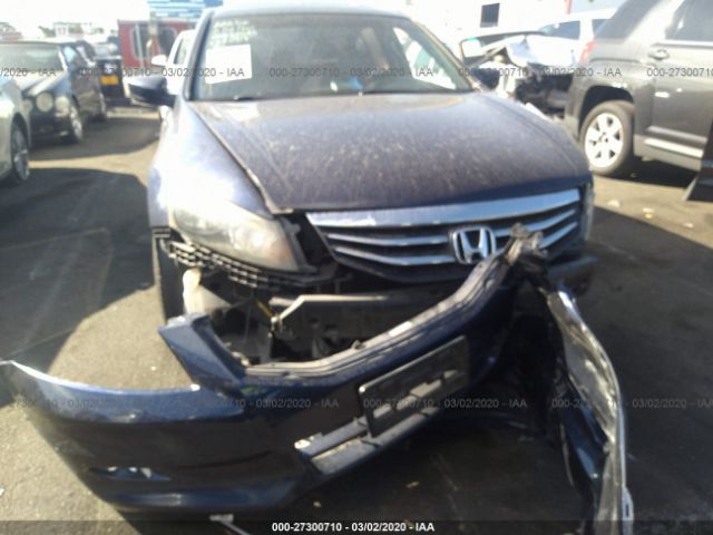 1HGCP3F80BA020917 - 2011 HONDA ACCORD EXL Blue photo 6