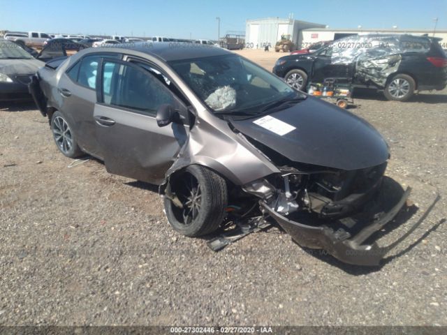 5YFBURHEXHP724202 - 2017 TOYOTA COROLLA L/LE/XLE/SE/XSE Gray photo 1