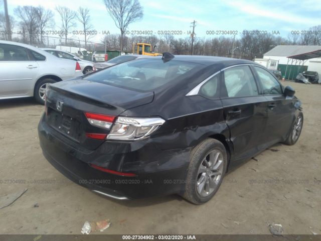 1HGCV1F19JA058156 - 2018 HONDA ACCORD LX Black photo 4