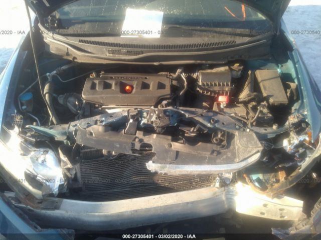 19XFB2F90CE039155 - 2012 HONDA CIVIC EXL Mavi foto 10