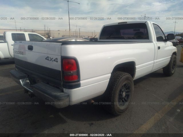 3B7KC26Z6WM269854 - 1998 DODGE RAM 2500  White photo 4