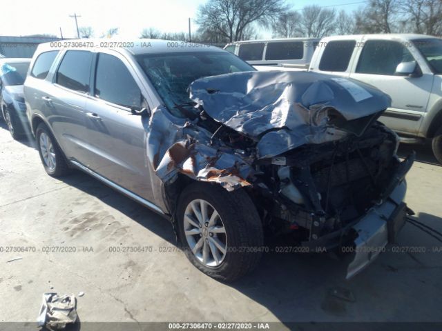 1C4RDHFG2FC740445 - 2015 DODGE DURANGO SSV Gray photo 1