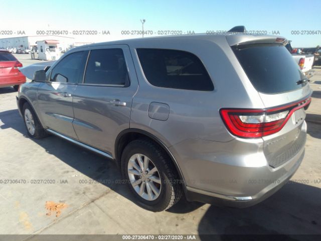 1C4RDHFG2FC740445 - 2015 DODGE DURANGO SSV Gray photo 3