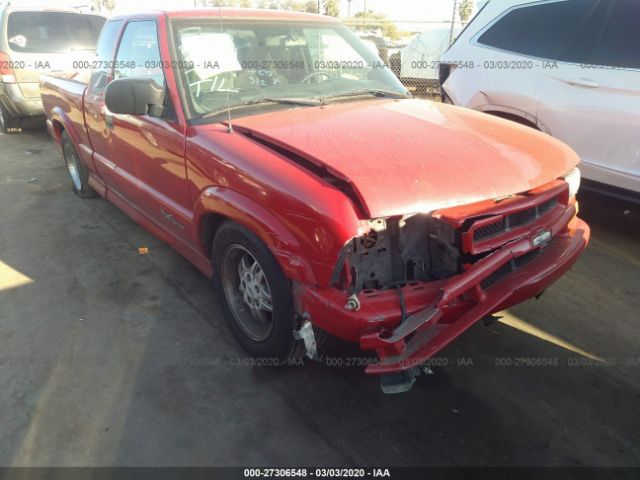 1GCCS19W618166692 - 2001 CHEVROLET S TRUCK S10 Red photo 1