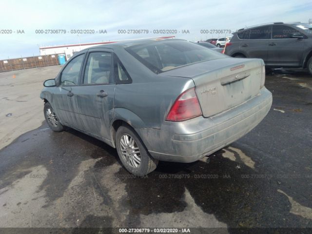 1FAHP34NX6W191301 - 2006 FORD FOCUS ZX4 Green photo 3